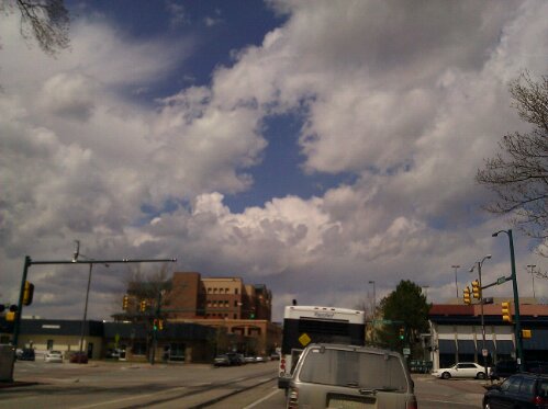 Afternoon Clouds over I-25