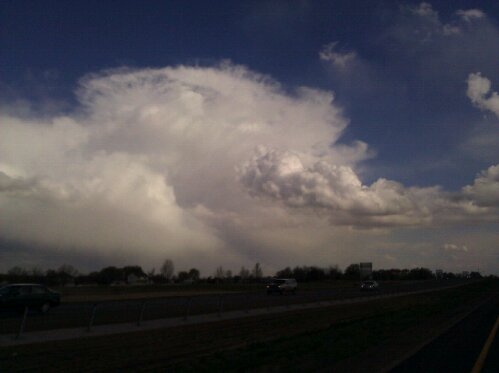Afternoon Clouds over I-25