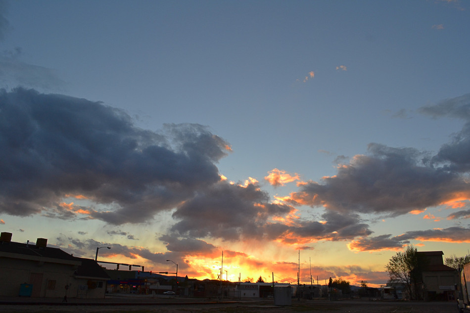 Fiery Sunset