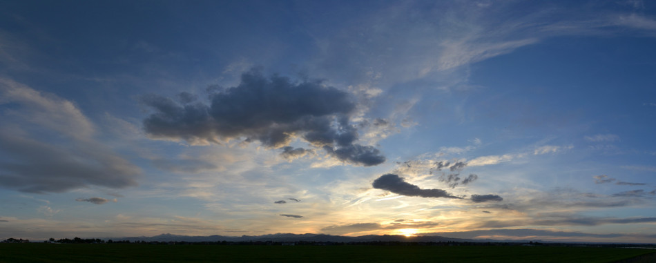 Nice Cool Colored Sunset