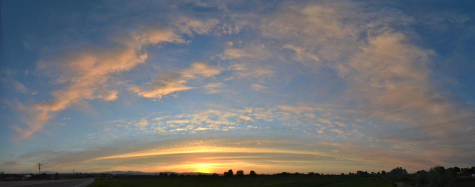 Stripy Sunset