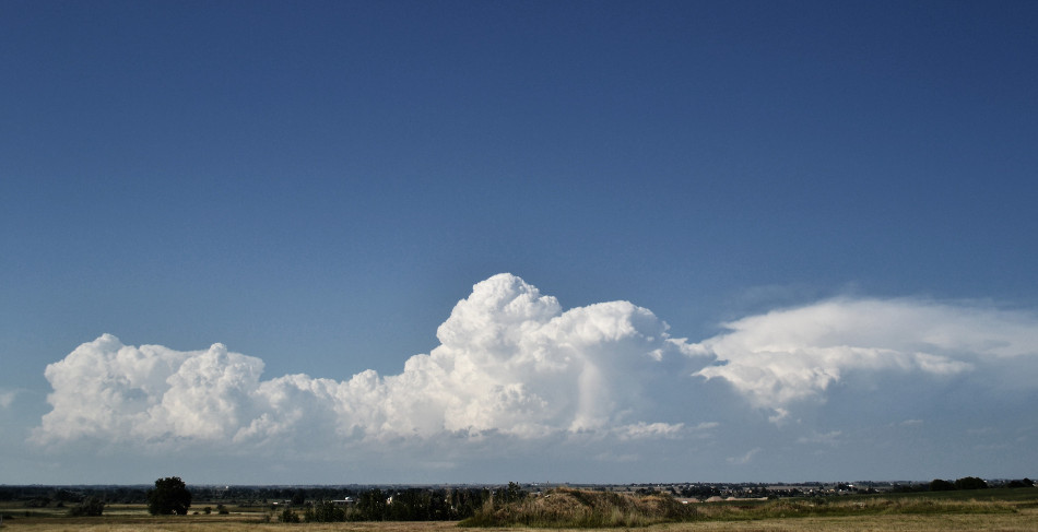 Fluffy Cumulus Summer Clouds