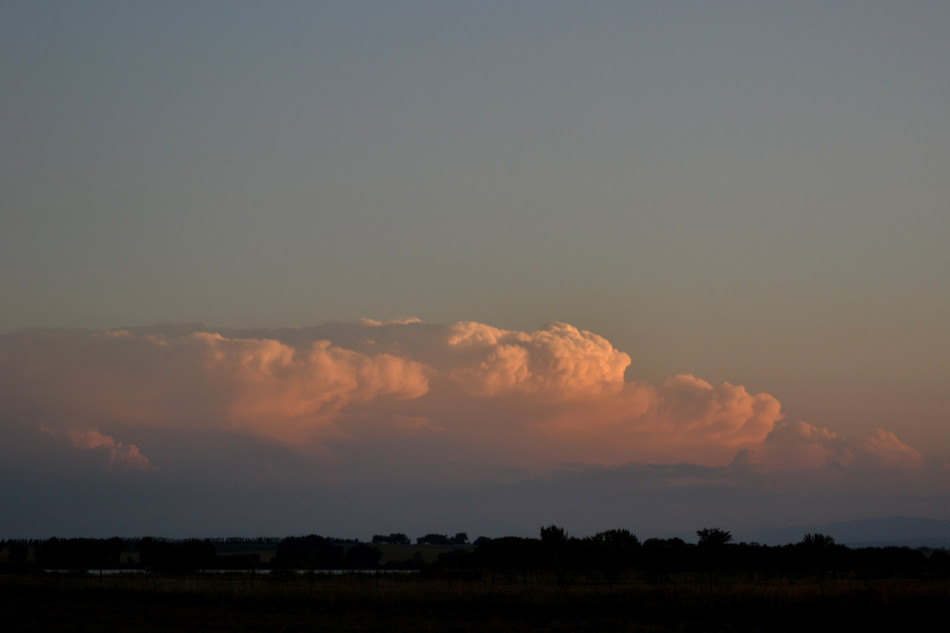 Orange Cumulus Sunset