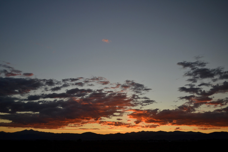 Colorful Sunset, God's Rays 3