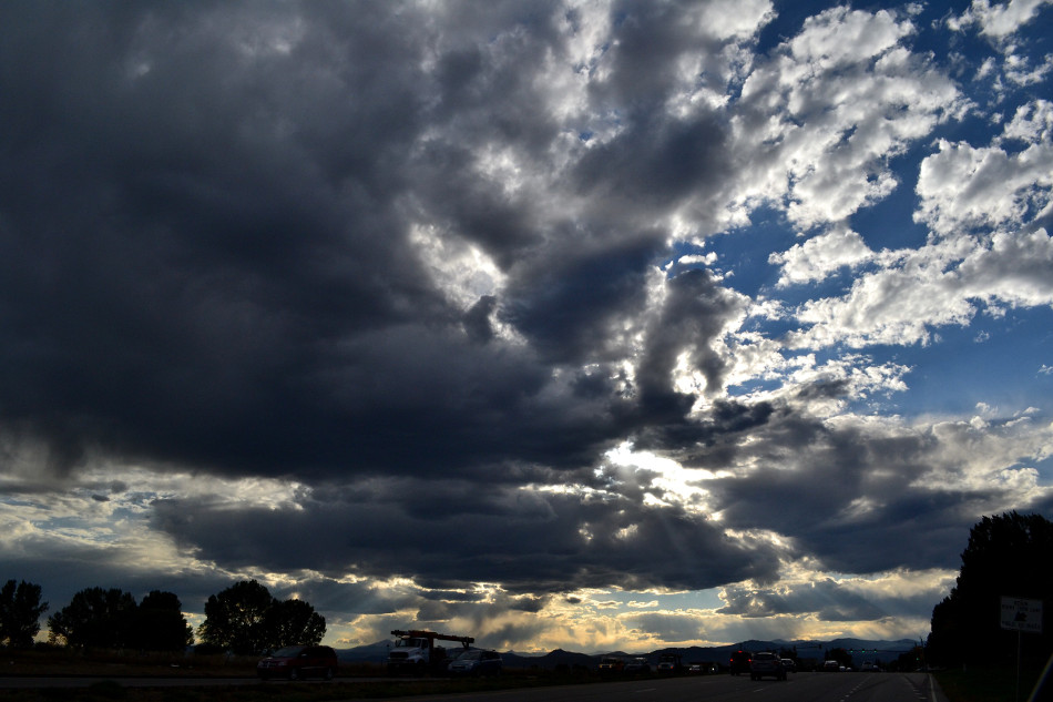 God's Rays Afternoon Clouds 2