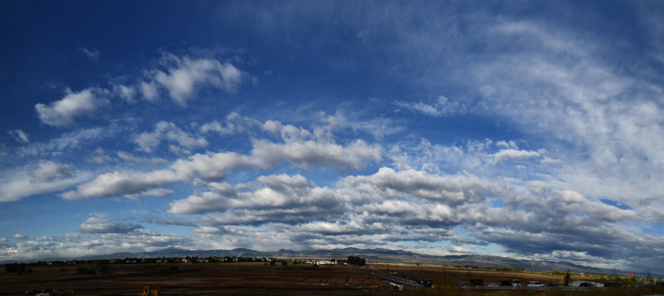 Stratus Clouds over the Mountains
