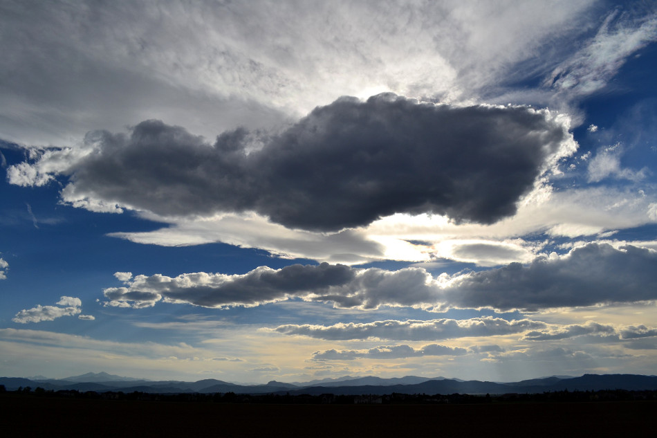 Backlit Stratus Clouds