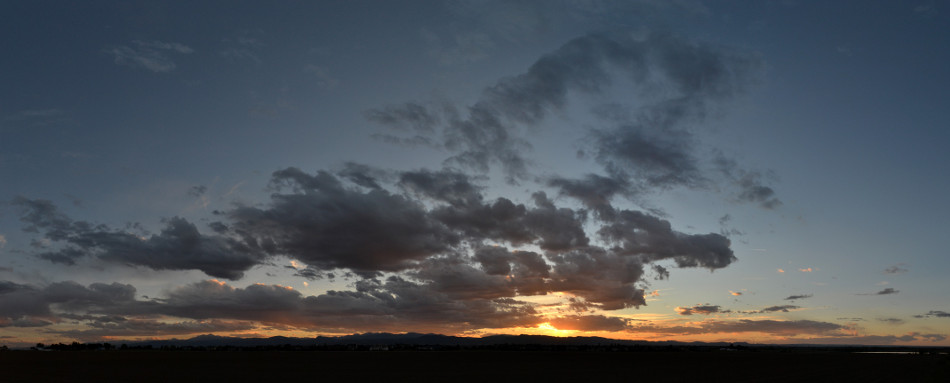 Colorful Stratus Cloud Sunset