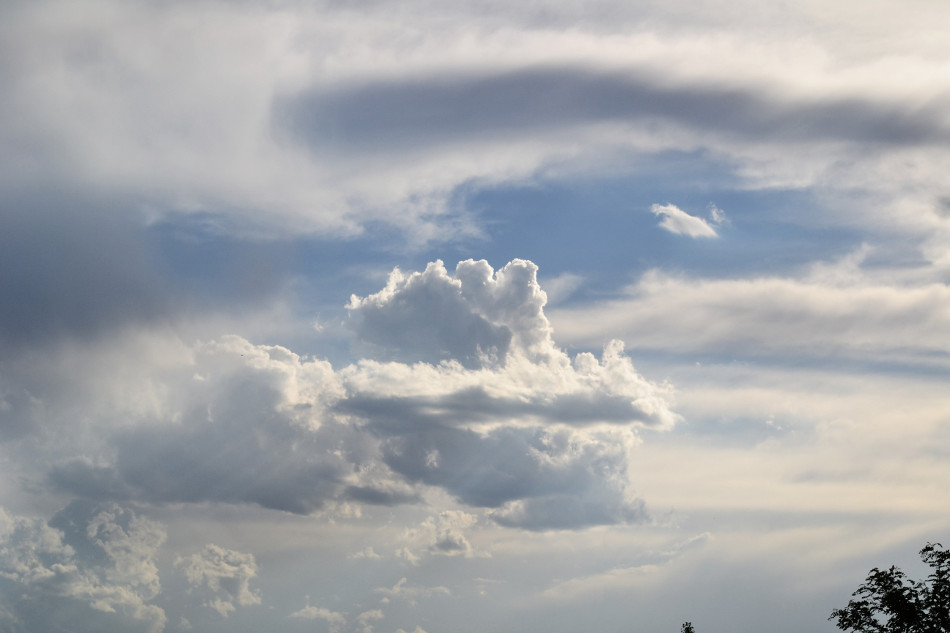 Edge-lit Stratus Clouds, Evening