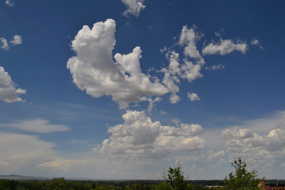 Wistful Summer Stratus Clouds