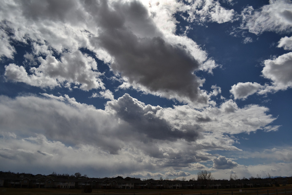 Backlit Stratus Clouds, Afternoon 2