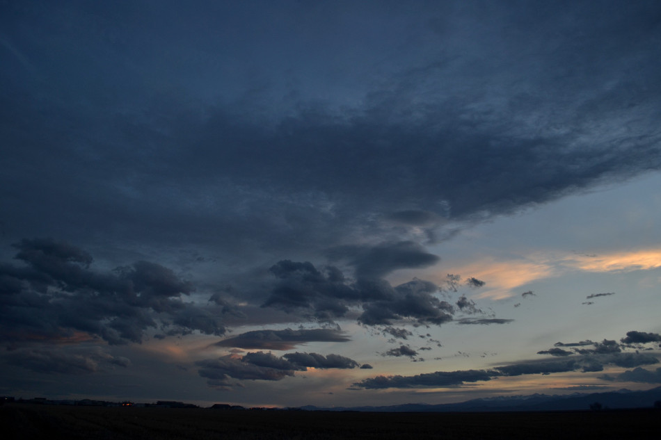 Hazy Sunset with Various Clouds 2