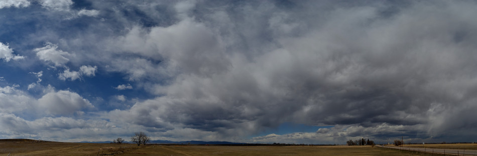Stormy Spring Afternoon Clouds