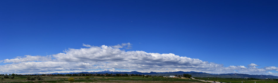 Stratus Clouds Sitting on Mountains