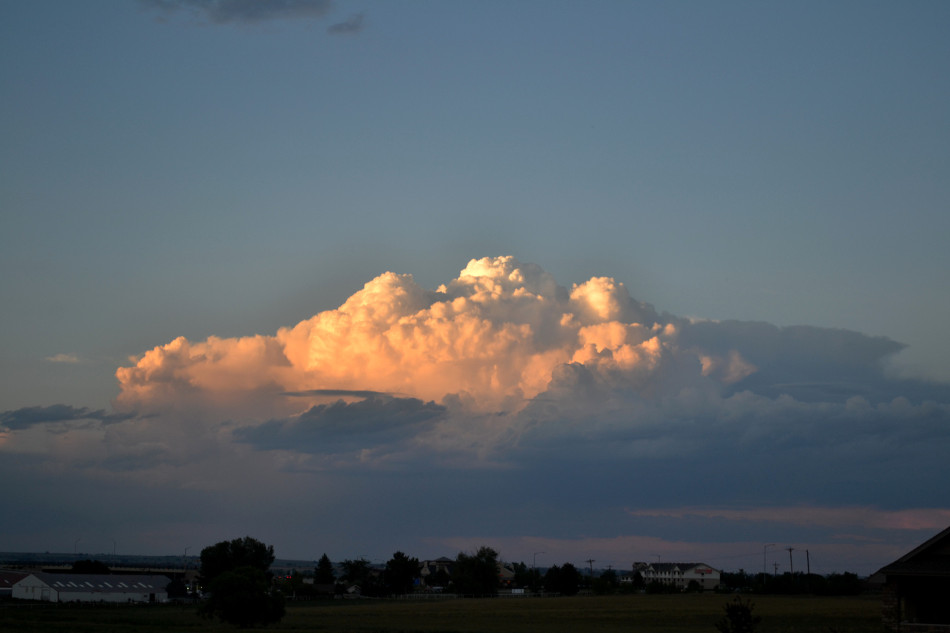 Dark Stratus Cloud Sunset
