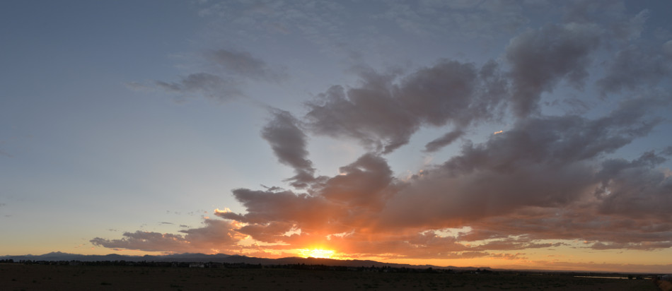 Panoramic Sunset