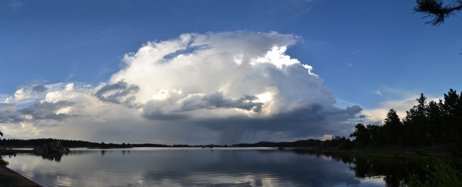 Mountain Lake Summer Thunderstorm