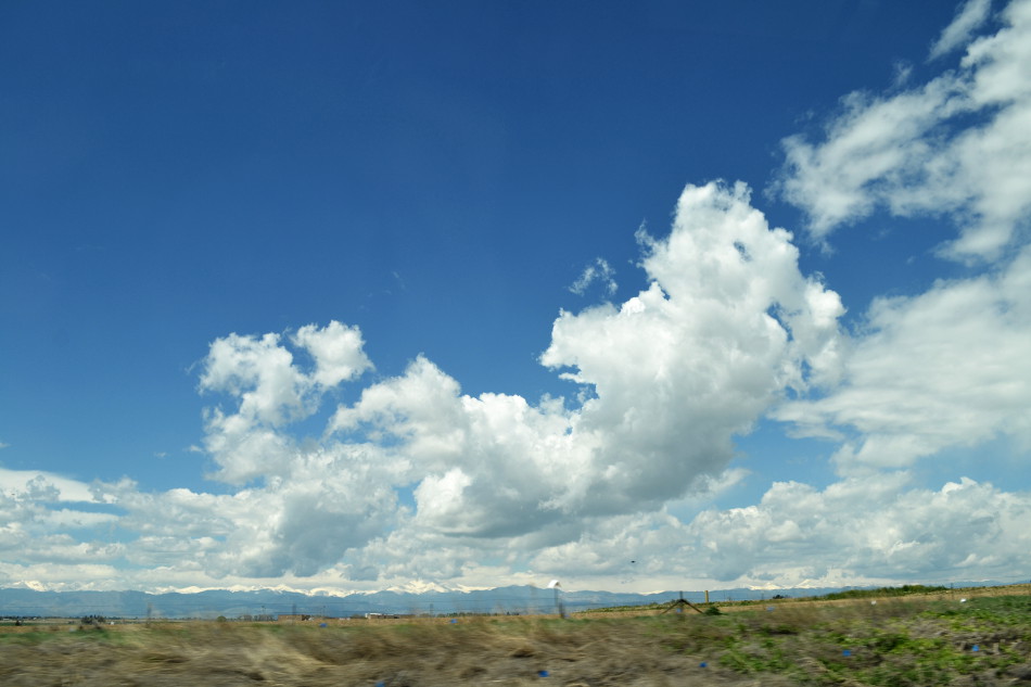 Bright Afternoon Stratus Clouds