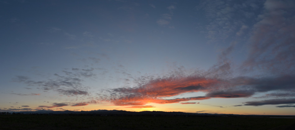 Simple Sunset Panoramic
