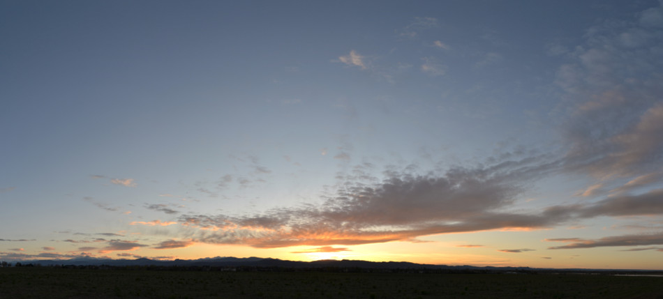 Simple Sunset Panoramic