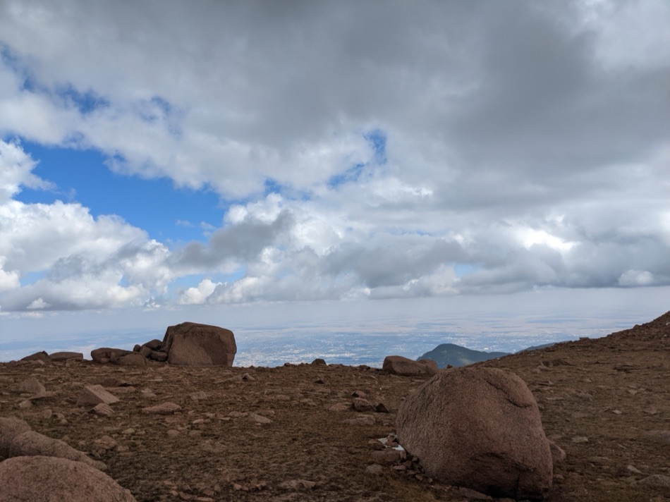 Clouds from the Pikes Peak Summit 3